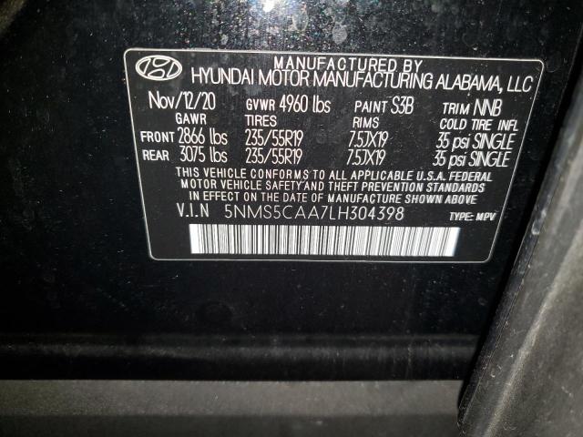 2020 HYUNDAI SANTA FE L #3304537467