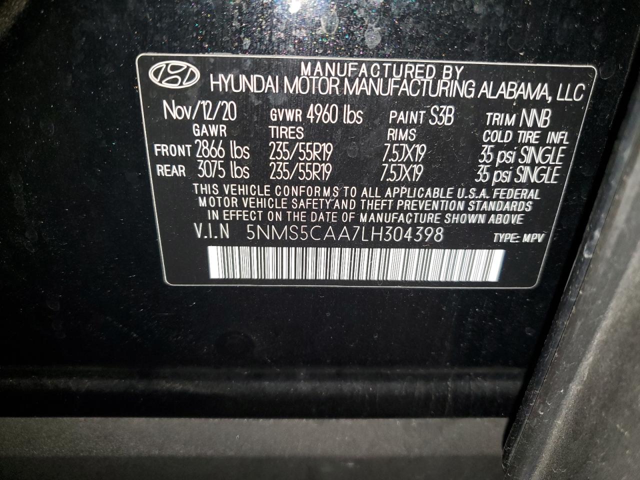 HYUNDAI SANTA FE LIMITED