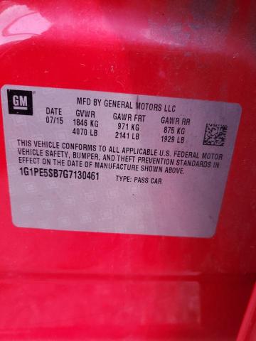 2016 CHEVROLET CRUZE LIMI #3302796900