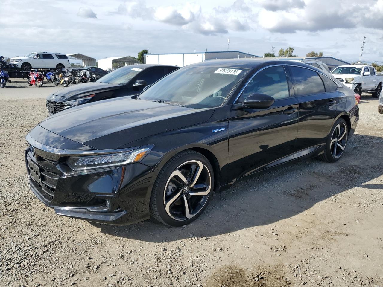 Lot #3316076252 2022 HONDA ACCORD HYB