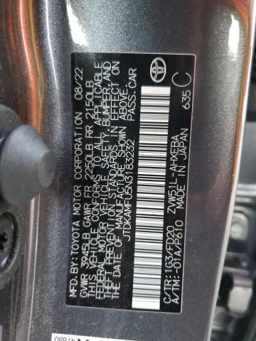 2022 TOYOTA PRIUS NIGH #3281483985