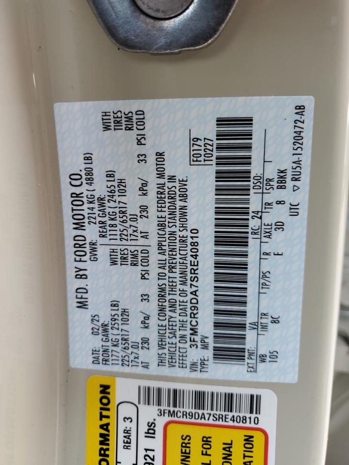 Lot #3302885964 2025 FORD BRONCO SPO