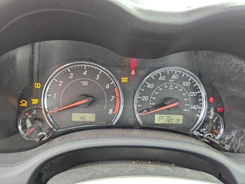 2012 TOYOTA COROLLA BA #3294524492