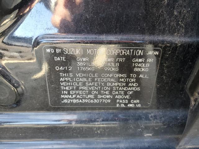 2012 SUZUKI SX4 #3290276263