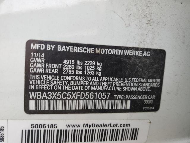 2015 BMW 328 XIGT #3293333431