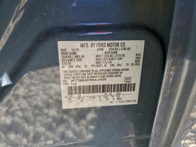 2024 FORD MAVERICK X #3304015660