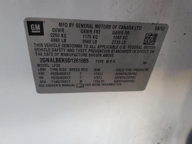 2013 CHEVROLET EQUINOX LS #3298059131