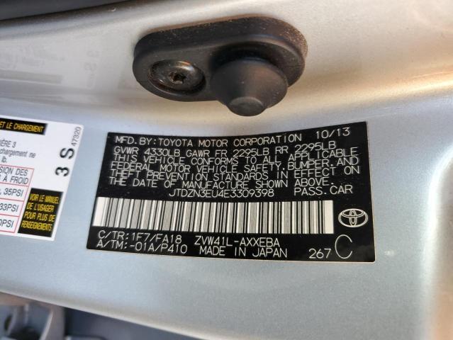 2014 TOYOTA PRIUS V - JTDZN3EU4E3309398