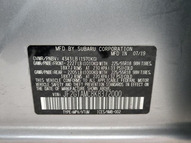 2019 SUBARU CROSSTREK #3282591871