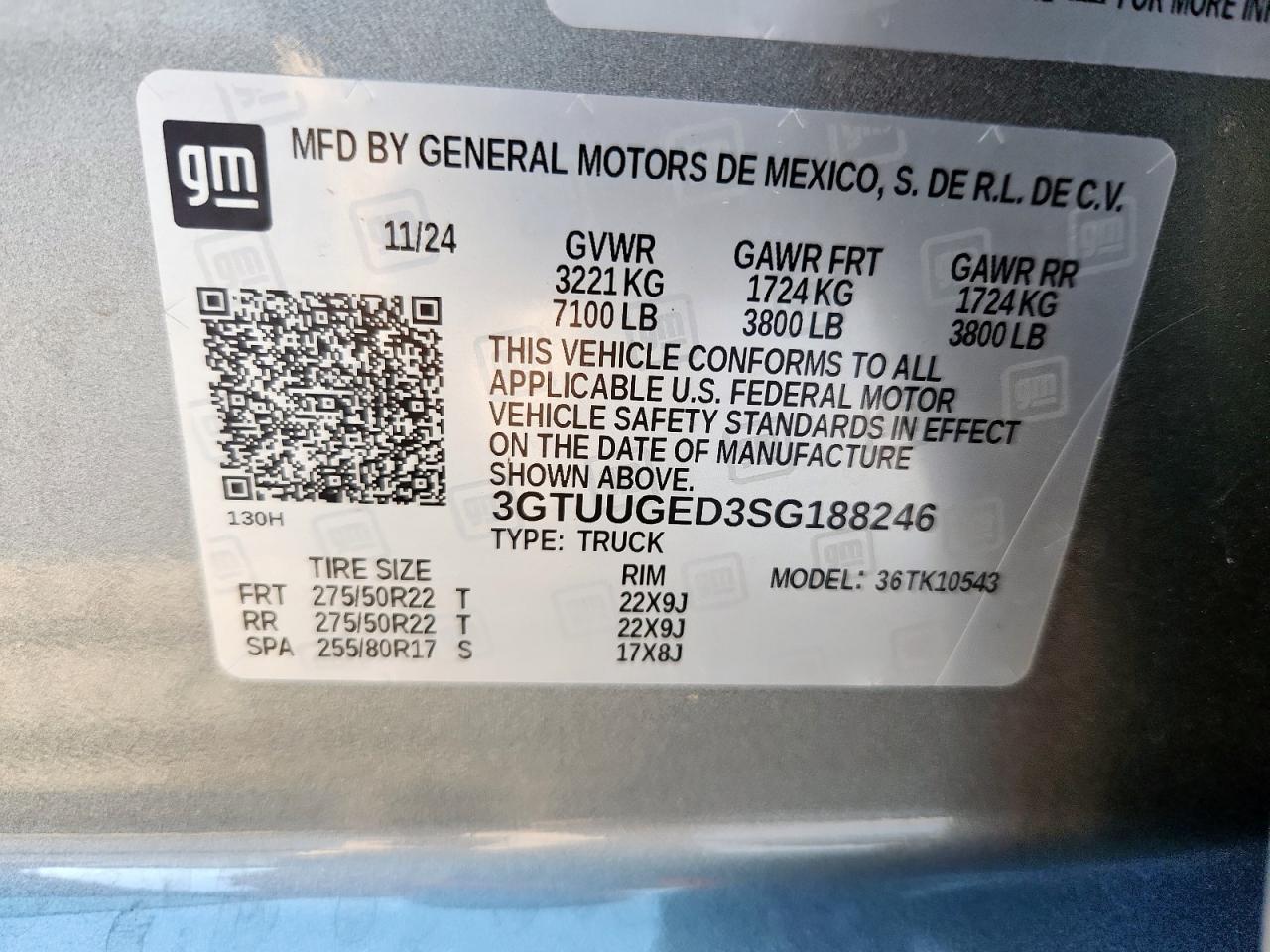 Lot #3304101485 2025 GMC SIERRA K15