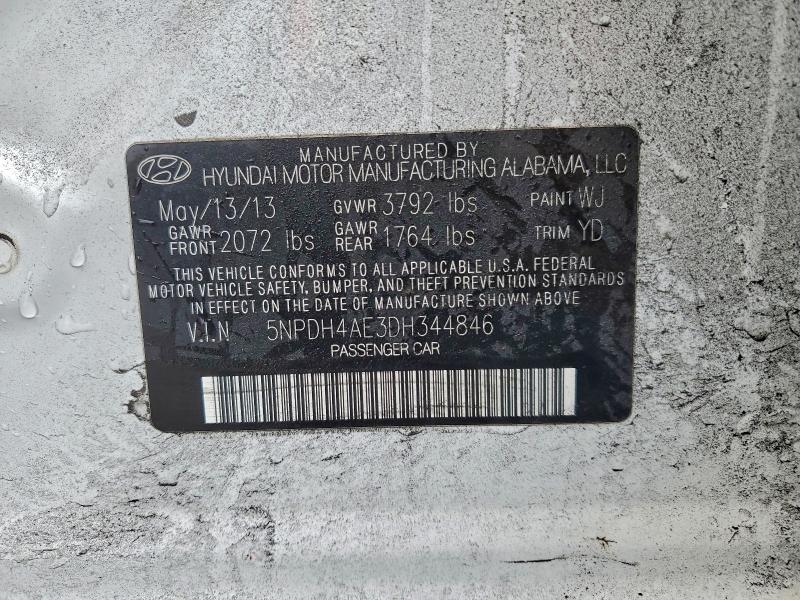 2013 HYUNDAI ELANTRA GL #3304753916