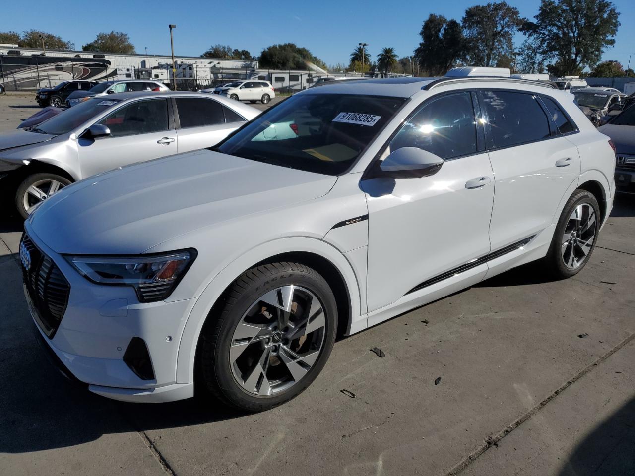 Lot #3281542392 2021 AUDI E-TRON PRE