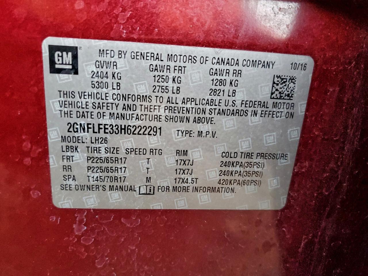 CHEVROLET EQUINOX LT