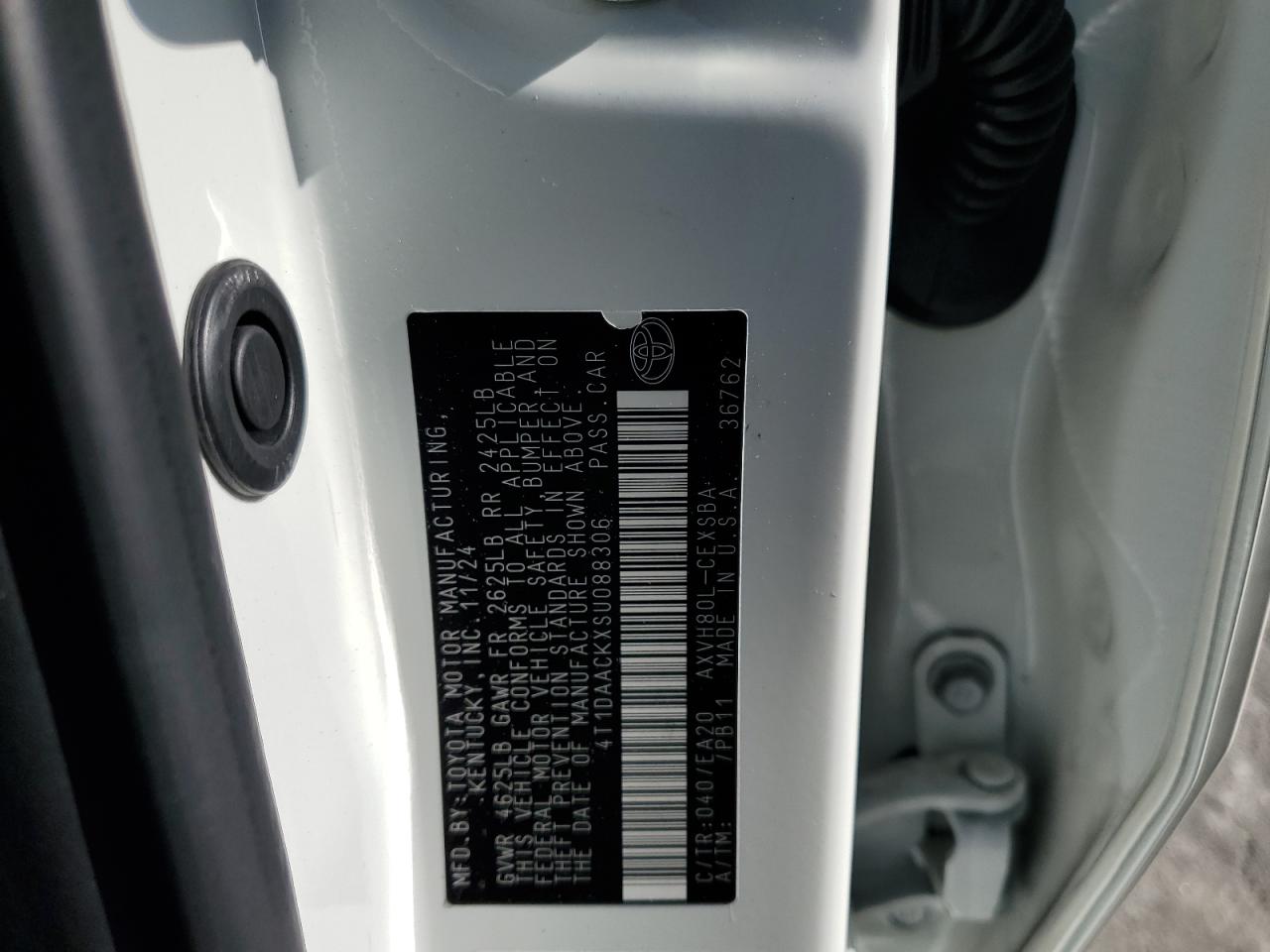 Lot #3302890954 2025 TOYOTA CAMRY XSE