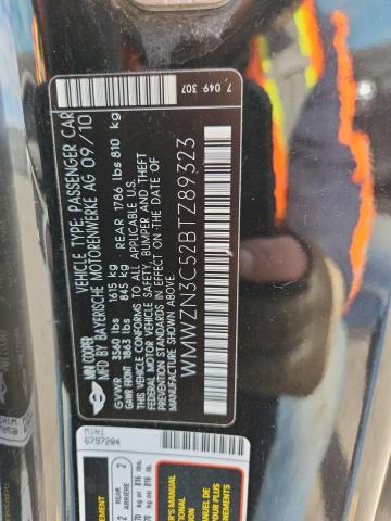 2011 MINI COOPER - WMWZN3C52BTZ89323