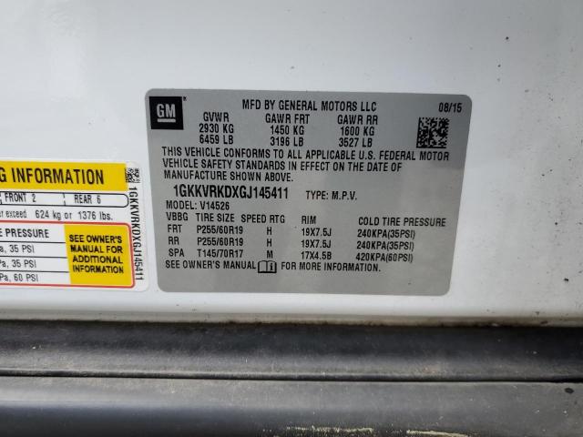 2016 GMC ACADIA SLT #3302846898