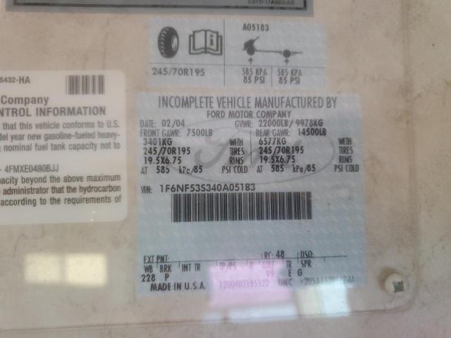 2005 OTHER MOTORHOME #3286811249