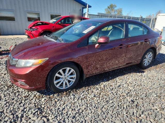 Global Auto Auctions: 2012 HONDA CIVIC EXL