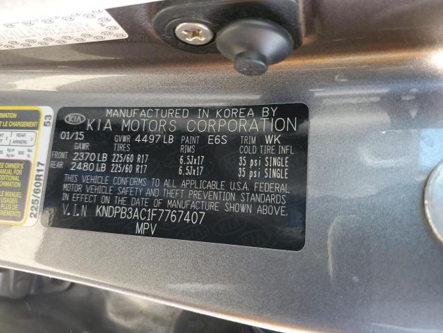 2015 KIA SPORTAGE L #3282646281