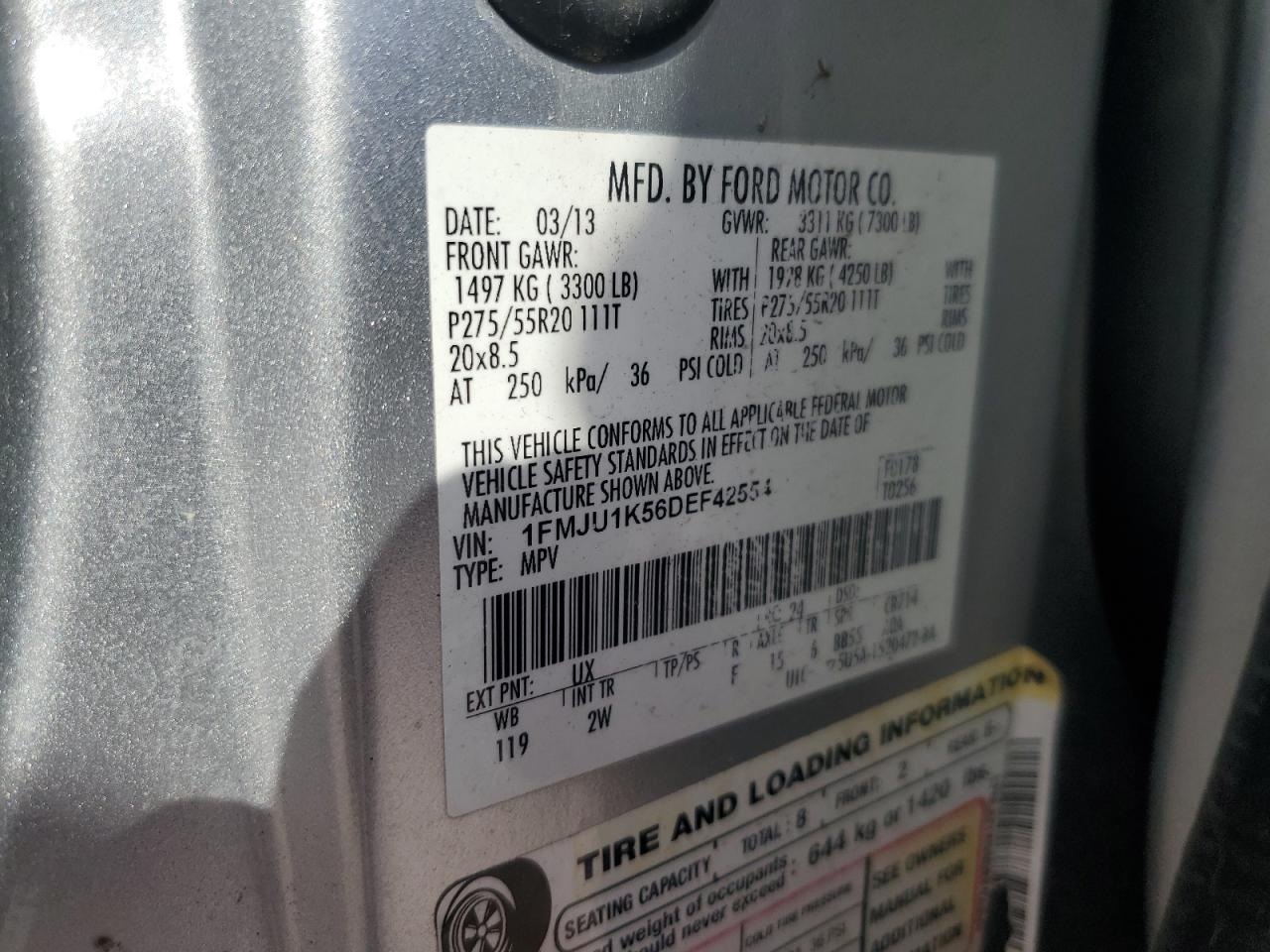 FORD EXPEDITION LIMITED