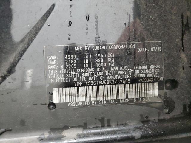 2019 SUBARU IMPREZA SP #3303623937