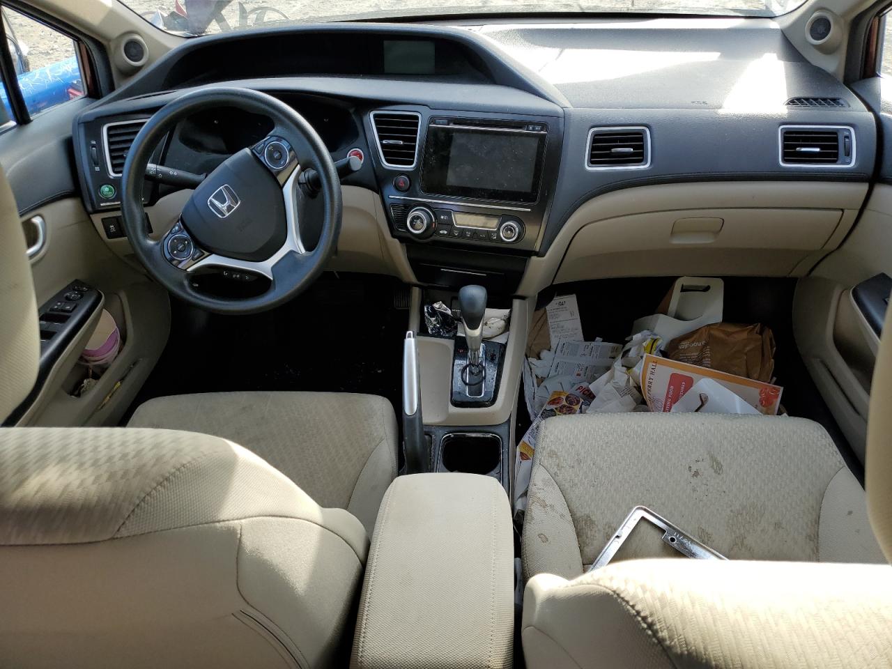 Lot #3301857006 2015 HONDA CIVIC EX