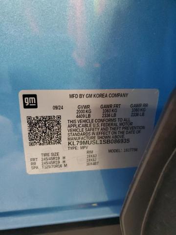 2025 CHEVROLET TRAILBLAZE #3304632938