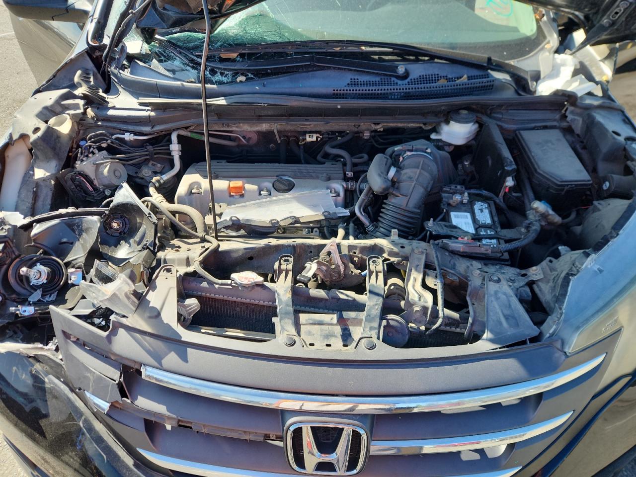 Lot #3311839195 2014 HONDA CR-V LX