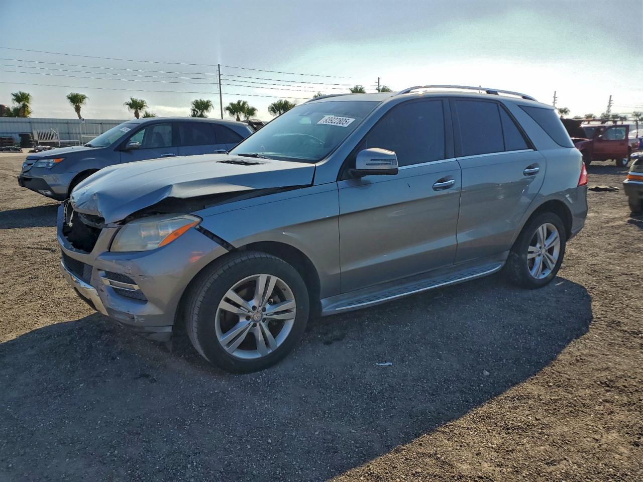 Lot #3297181899 2015 MERCEDES-BENZ ML 350