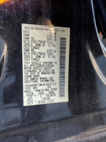 2008 NISSAN ARMADA SE #3293544422