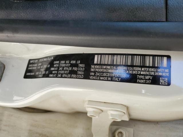 2017 JEEP RENEGADE T - ZACCJBCB1HPE47669