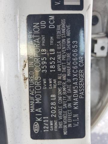 2012 KIA RIO LX #3291417180