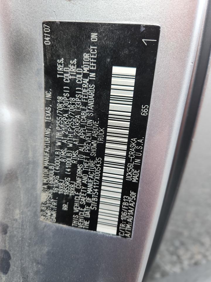 Lot #3297230405 2007 TOYOTA TUNDRA DOU