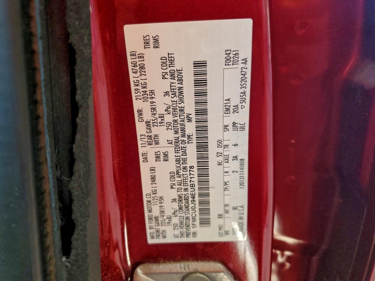 FORD ESCAPE TITANIUM