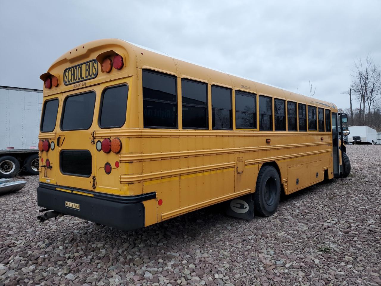 Lot #3290195268 2017 BLUE BIRD SCHOOL BUS