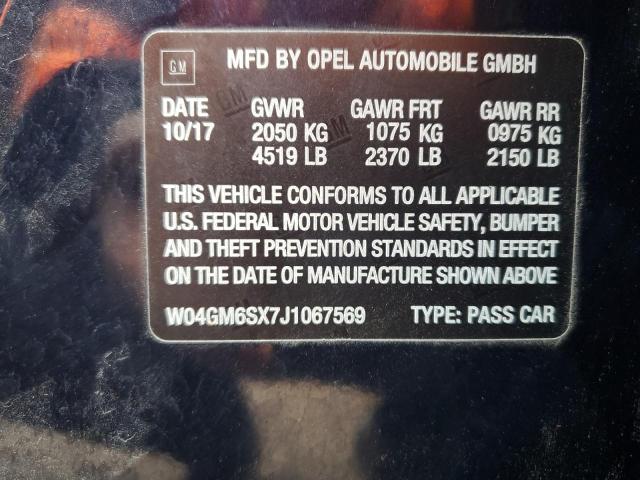 2018 BUICK REGAL PREF #3295050667