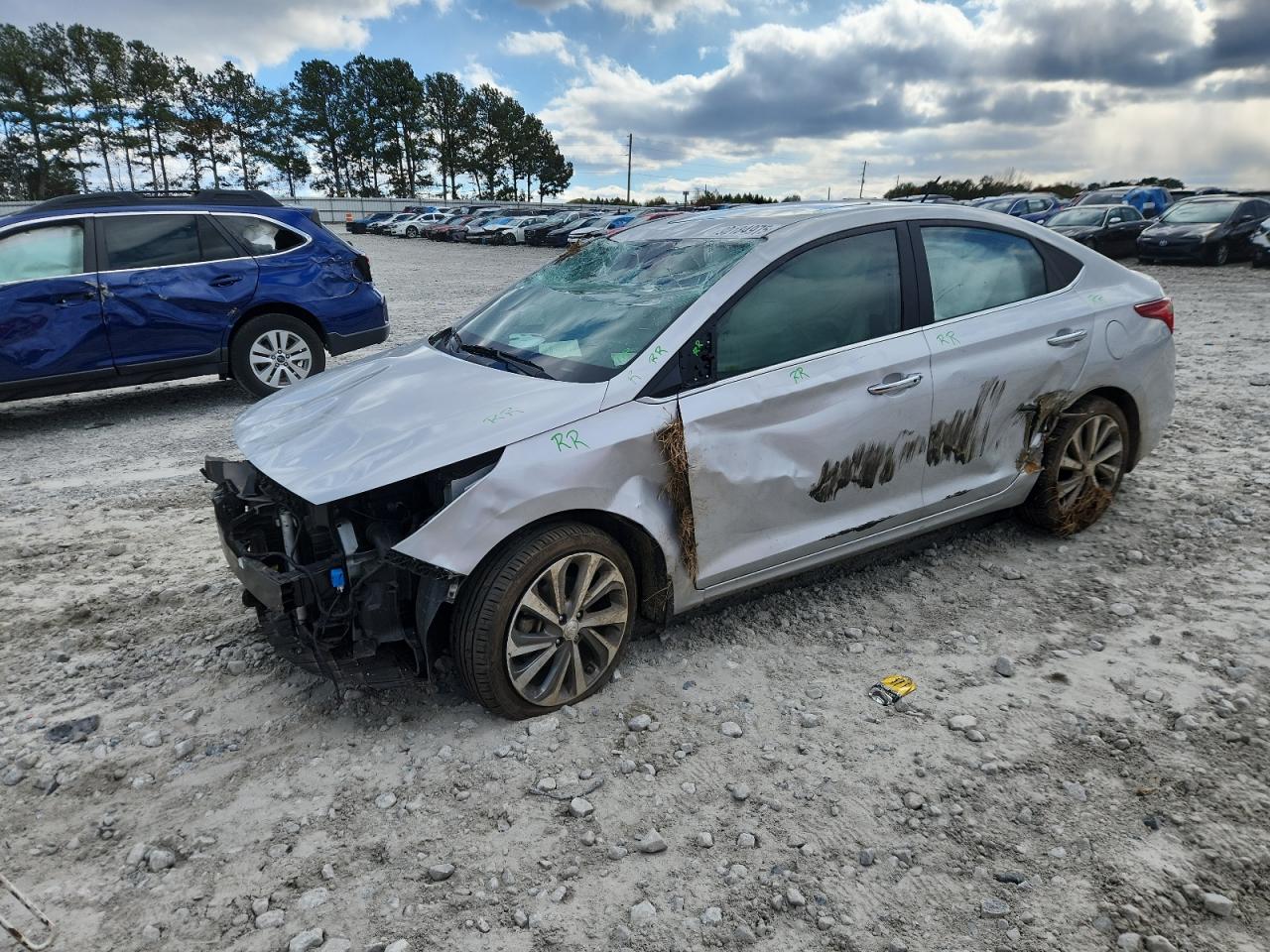 Lot #3302855902 2022 HYUNDAI ACCENT LIM