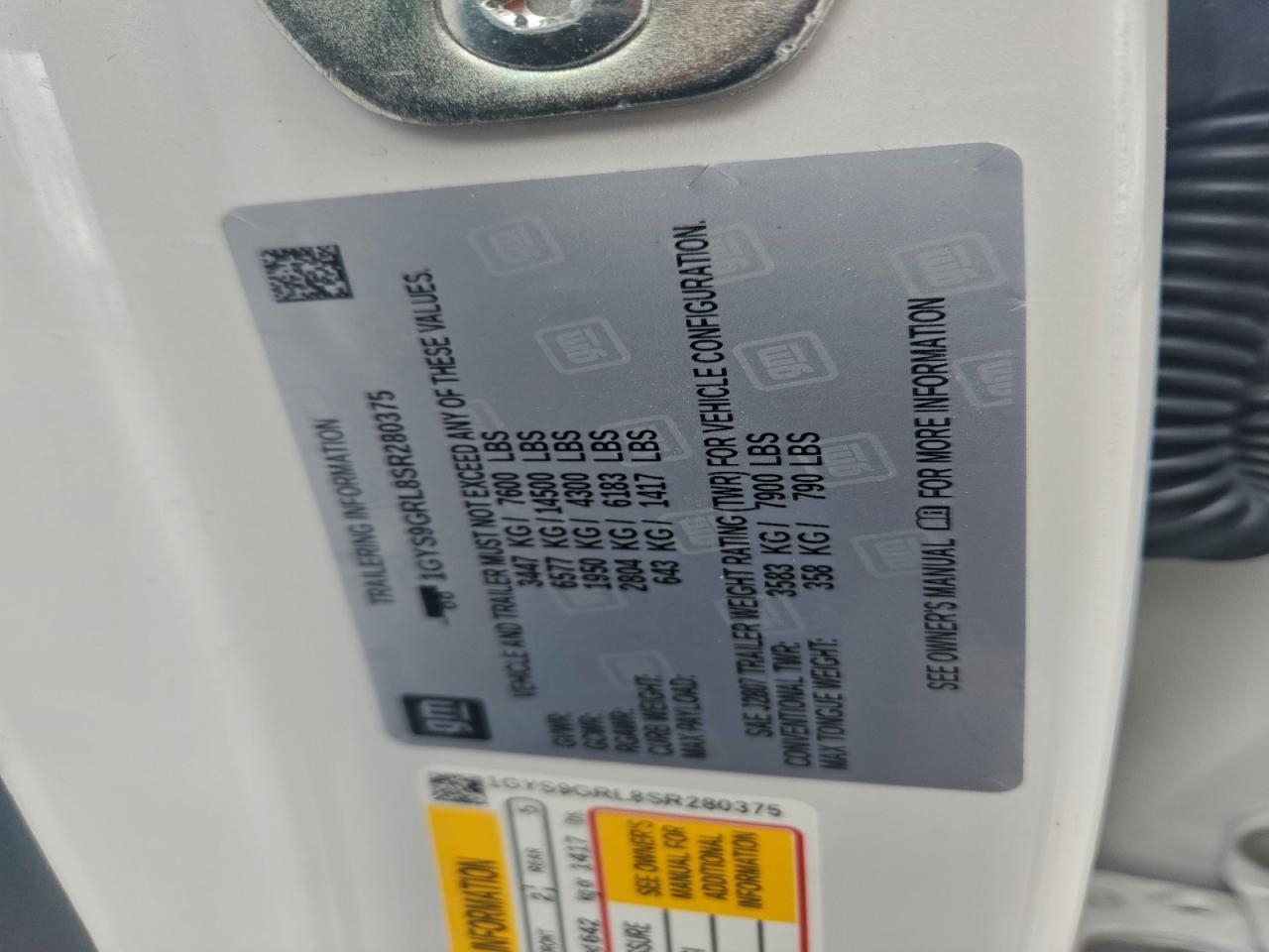 CADILLAC ESCALADE SPORT PLATINUM