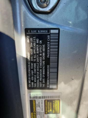 2013 VOLKSWAGEN GOLF #3293883620