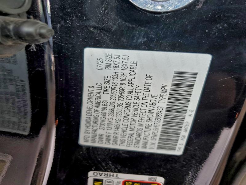 2025 HONDA ODYSSEY EX #3303610939