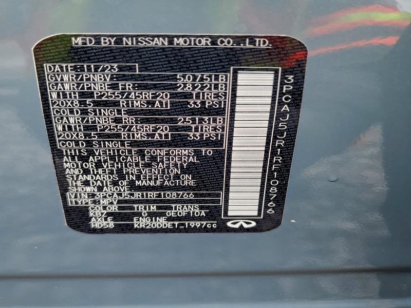 2024 INFINITI QX55 LUXE #3294407537