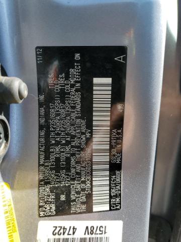 2013 TOYOTA SIENNA LE - 5TDKK3DC6DS310262