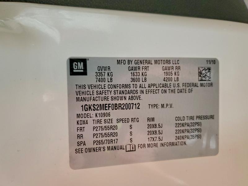 2011 GMC YUKON XL D #3305639759