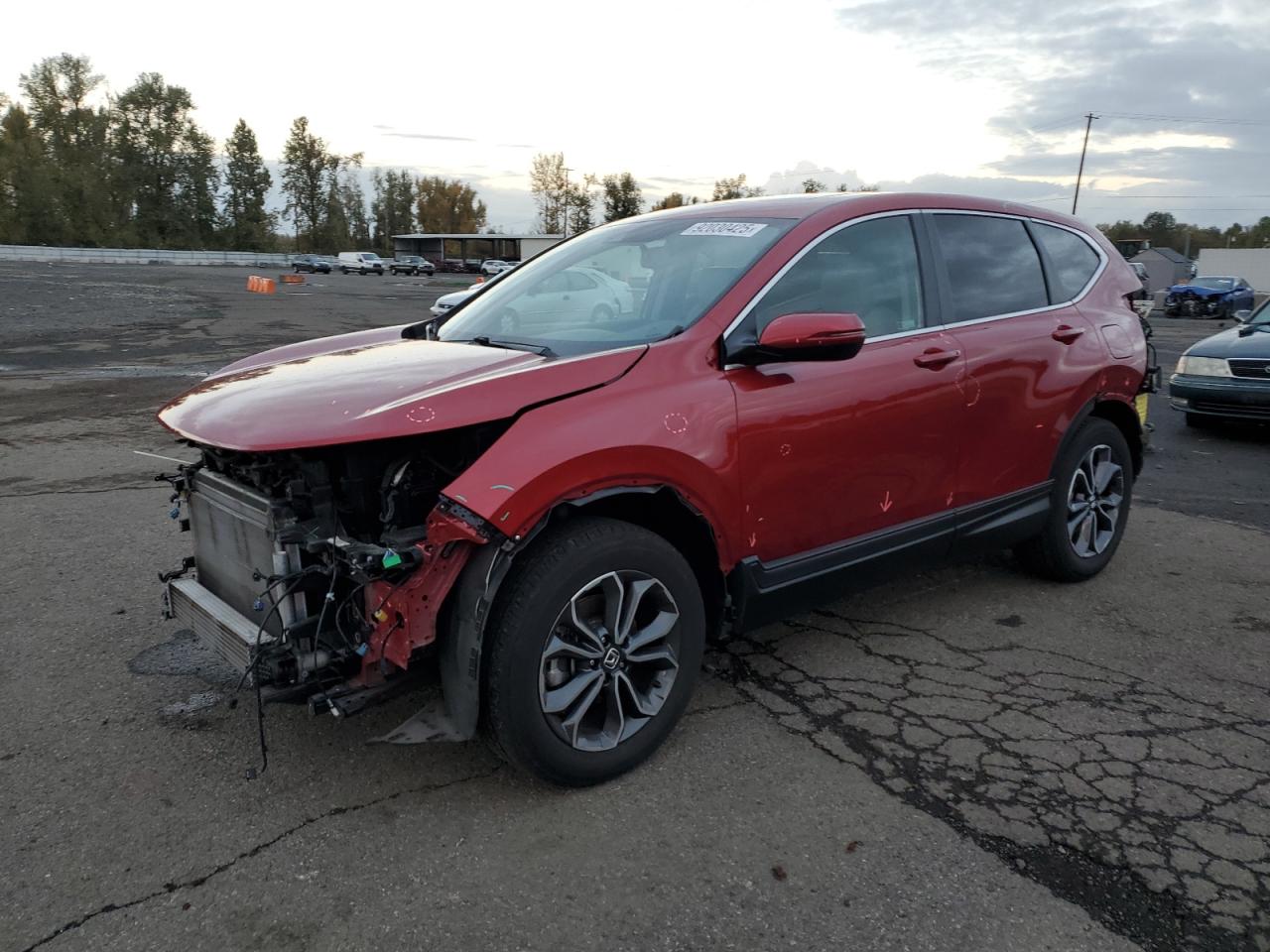 Lot #3284731529 2022 HONDA CR-V EXL