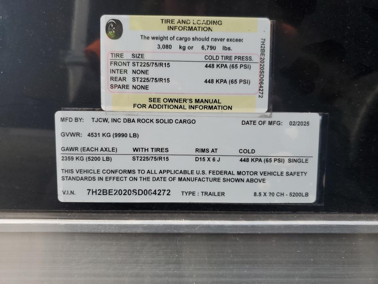 Lot #3317743081 2025 REFU UNKNOWN