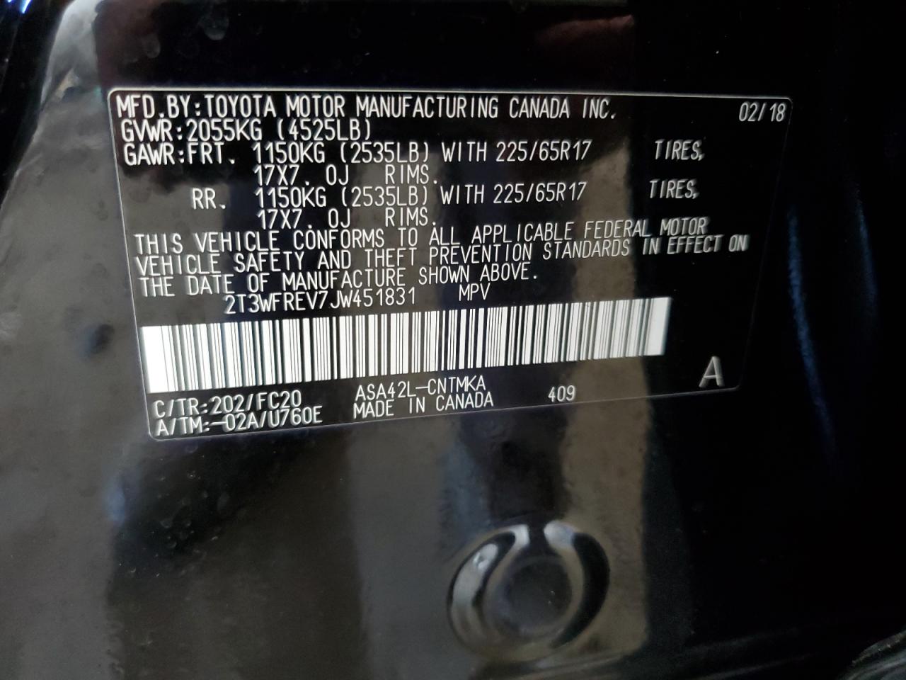 TOYOTA RAV4 ADVENTURE