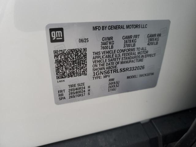 2025 CHEVROLET TAHOE K150 #3291171097