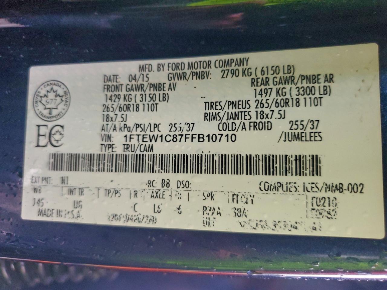 FORD F-150 SUPERCREW