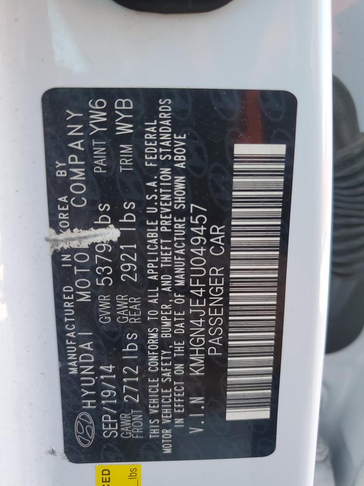 HYUNDAI GENESIS 3.8L