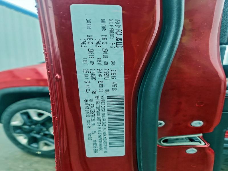 2017 JEEP COMPASS TR #3310319988